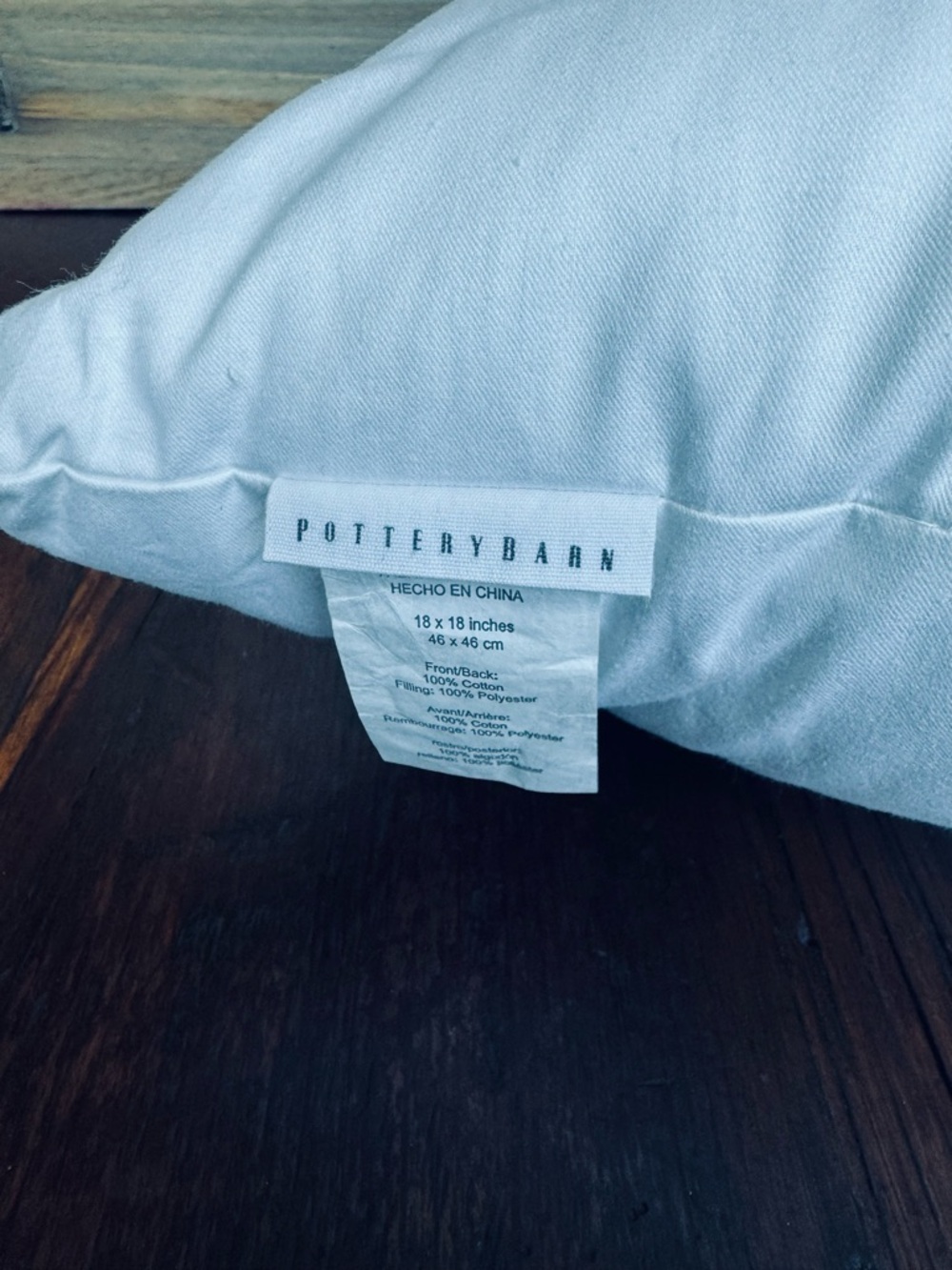 Pottery Barn Accent Pillow Insert Pair* - Picture 4 of 8